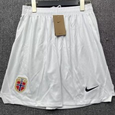 2026 Norway Home White Fans Soccer Shorts