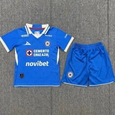2026/27 Cruz Azul Home Fans Kids Soccer jersey