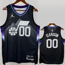 2026/27 JAZZ CLARKSON #00 Black NBA Jerseys