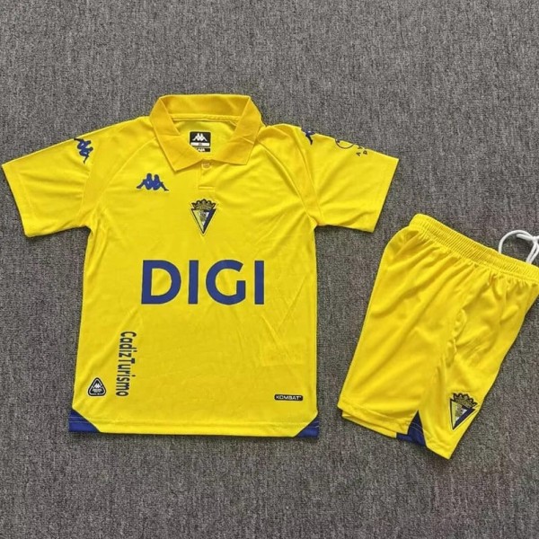 2026/27 Cadiz Home Fans Kids Soccer jersey
