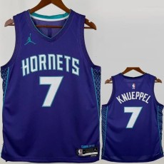 2022/23 HORNETS KNUEPPE #7 Blue NBA Jerseys