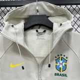 2026 Brazil Khaki Outdoor Jackets Training Shirts