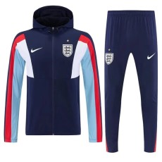2026 England Royal blue Windbreaker Suit Tracksuit