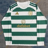 2026/27 Celtic Home Fans Long Sleeve Soccer jersey