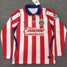 2026/27 Chivas Home Fans Long Sleeve Soccer jersey
