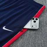 2026/27 PSG Royal blue Half Pull Tracksuit