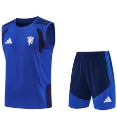 2026/27 Man Utd Fancy blue Training Shorts Suit