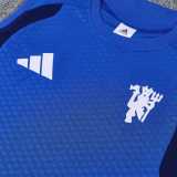 2026/27 Man Utd Fancy blue Training Shorts Suit