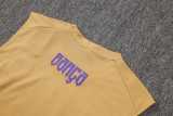 2026/27 BAR Yellow Training Shorts Suit