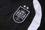 2026 Spain Black Training Shorts Suit
