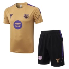 2026/27 BAR Yellow Training Shorts Suit