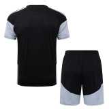 2026 Spain Black Training Shorts Suit