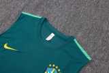 2026/27 Brazil Dark green Training Shorts Suit