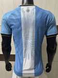 2026 Argentina Blue Player Training Shirts