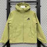 2026/27 AD Yellow Green Outdoor Jackets Training Shirts