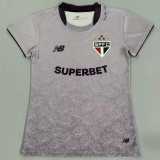 2026/27 Sao Paulo FC Special Edition Grey Purple Fans Women Soccer jersey