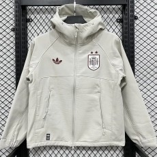 2026 Spain Khaki Outdoor Jackets Training Shirts