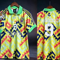 2026 Mexico Mexico #9 Yellow Training Shirts