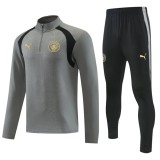 2026/27 Man City Gray Half Pull Tracksuit