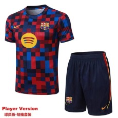 2026/27 BAR Dark Blue Player Training Shorts Suit