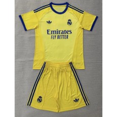 2026/27 R MAD GKY Yellow Fans Kids Soccer jersey