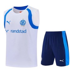 2026/27 Marseille White Training Shorts Suit