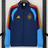 2026 Spain Royal blue Windbreaker