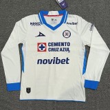 2026/27 Cruz Azul Away Fans Long Sleeve Soccer jersey
