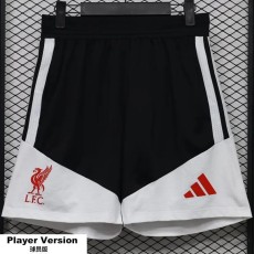[PLAYER] 2026/27 LIV Special Edition Black White Player Soccer Shorts