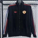 2026/27 Man Utd Black Windbreaker