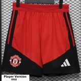 [PLAYER] 2026/27 Man Utd Special Edition Black Player Soccer Shorts