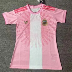 2026 Argentina Special Edition Pink Fans Women Soccer jersey