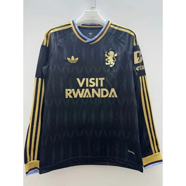 2026/27 Aston Villa Away Fans Long Sleeve Soccer jersey
