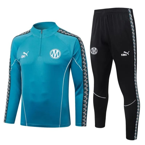 2026/27 Marseille Blue Half Pull Tracksuit