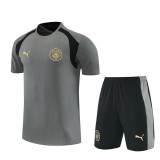 2026/27 Man City Gray Training Shorts Suit