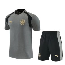 2026/27 Man City Gray Training Shorts Suit