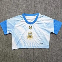 2026 Argentina Cheerleader Blue Sport Swear