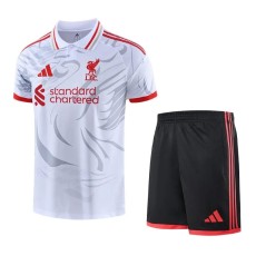 2026/27 LIV White Training Shorts Suit