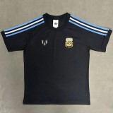 2026 Argentina Farewell Match Black T-Shirt Black Sport Swear