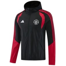 2026/27 Man Utd Black Windbreaker