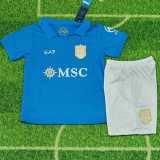 2026/27 Napoli Home Fans Kids Soccer jersey