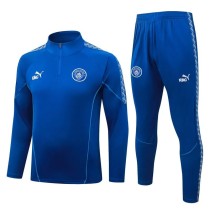 2026/27 Man City Blue Half Pull Tracksuit