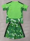 2026/27 Man Utd Goalkeeper Green Fans Kids Soccer jersey