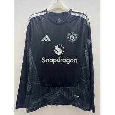 2026/27 Man Utd Goalkeeper Black Fans Long Sleeve Soccer jersey