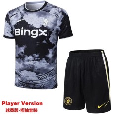 2026/27 CHE Black Player Training Shorts Suit