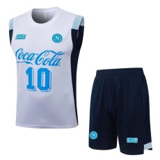 2026/27 Napoli White Training Shorts Suit