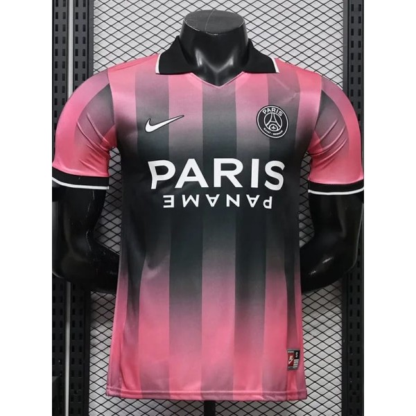 2026/27 PSG Pink Black Casual Player Training Shirts