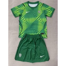 2026/27 CHE Goalkeeper Green Fans Kids Soccer jersey