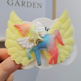 Angel Winged Unicorn Hair bow