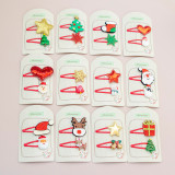 Children's cute sequin Christmas hair clip